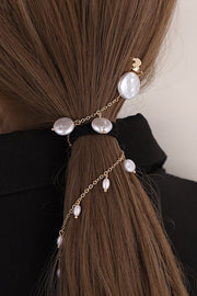 Rhinestone Snake Chain Hair Accessory for Special Occasions