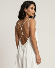 Vacation Backless Cami Dress