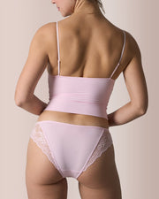 Lace Padded Triangle Cami Set