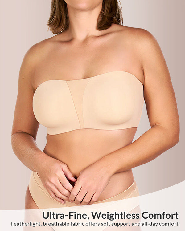 Strapless Bra for Big Bust – Full Coverage Plus Size