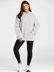 Women's Oversized Fleece Hoodie Casual Pullover Sweatshirt with Pocket