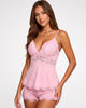 Lace-Trim Cami & Shorts Pajama Set