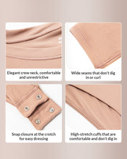 Sculpting Long Sleeve Crew Neck Bodysuit