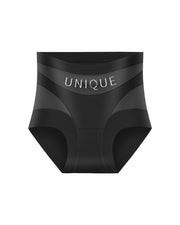 High-Waisted Seamless Ice Silk Shaping Briefs (6 Pack)