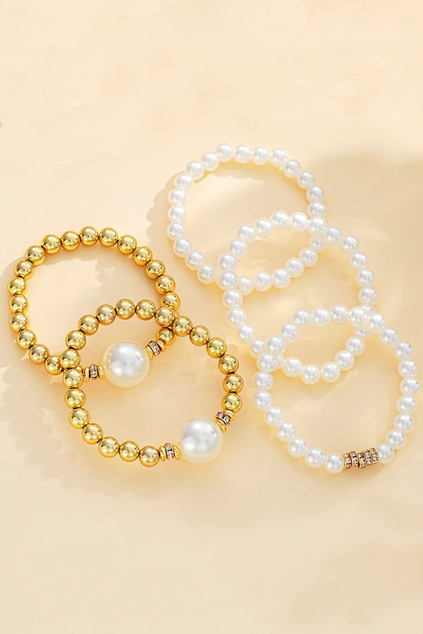 Pearl Beaded Bracelet – Simple Versatile Style