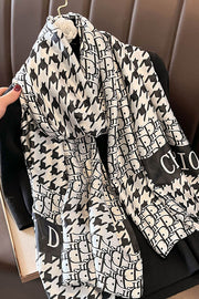 Imitation Silk Oversized Shawl Scarf 90x180cm