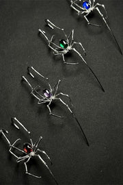 Halloween Spider Earrings – Punk Style Statement Studs