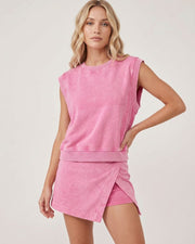 Cotton Sleeveless Tee & Shorts Set