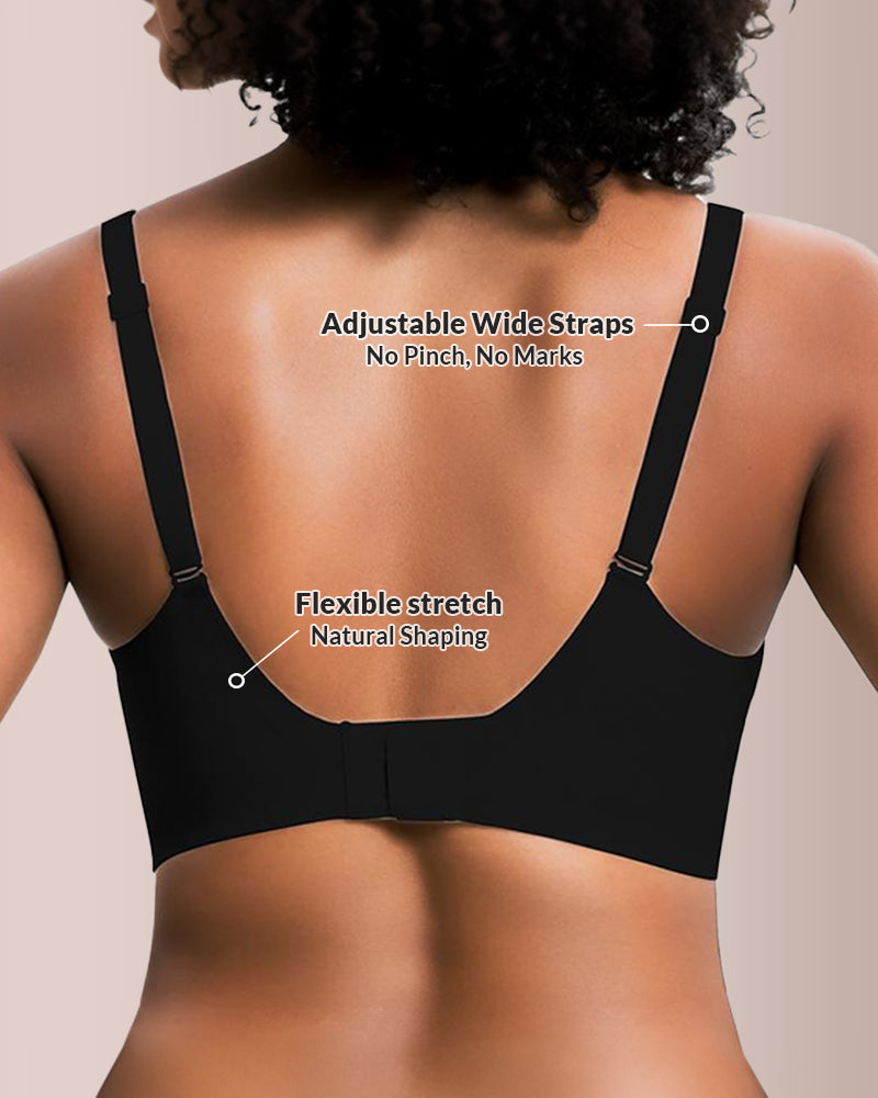 Deep V Lift Seamless Wireless Bra | Smooth Invisible Fit