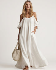 Spaghetti Strap Swing Maxi Dress