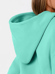 Women's Oversized Fleece Hoodie Casual Pullover Sweatshirt with Pocket