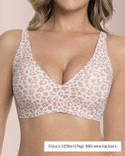Deep V Lift Seamless Wireless Jelly Bra