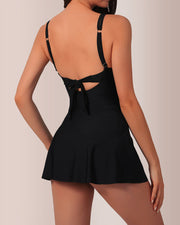 Curvvvy® Tummy Control One-Piece Swimdress