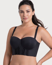 The Low Back Strapless Bra
