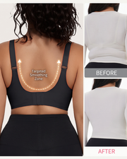 V-Neck Mesh Crossover Jelly Bra