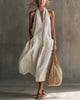 Halter Maxi Dress – Flowing A-Line Silhouette