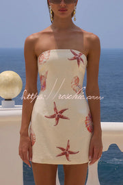 Sequin Strapless Mini Dress | Vacation Party Dress