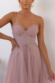 Chiffon Sleeveless Maxi Dress for Parties & Special Occasions