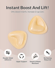V-Shape Double-Sided Adhesive Push-Up Bra Inserts
