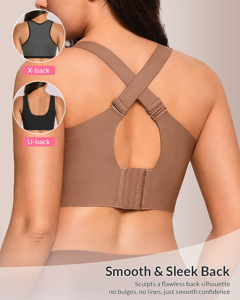 Full Coverage Wireless Bra with Jelly Strip Support