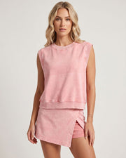 Cotton Sleeveless Tee & Shorts Set
