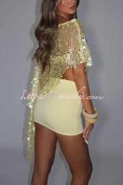 Off-Shoulder Tube Top & Stretch Mini Skirt Set – Vacation