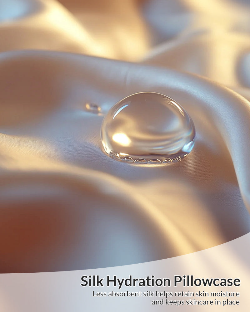 Satin Pillowcase with Cooling Ice Silk Technology