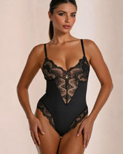 Sculpting Lace Shapewear Bodysuit
