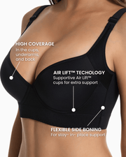 Push up Back Smoothing Shaping Bra