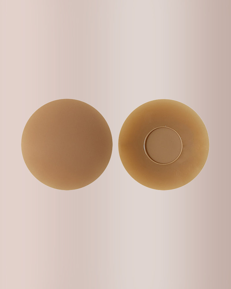 Seamless silicone covers with Non-Adhesive Center
