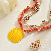Beach Shell Pendant Necklace | Ocean Style Jewelry