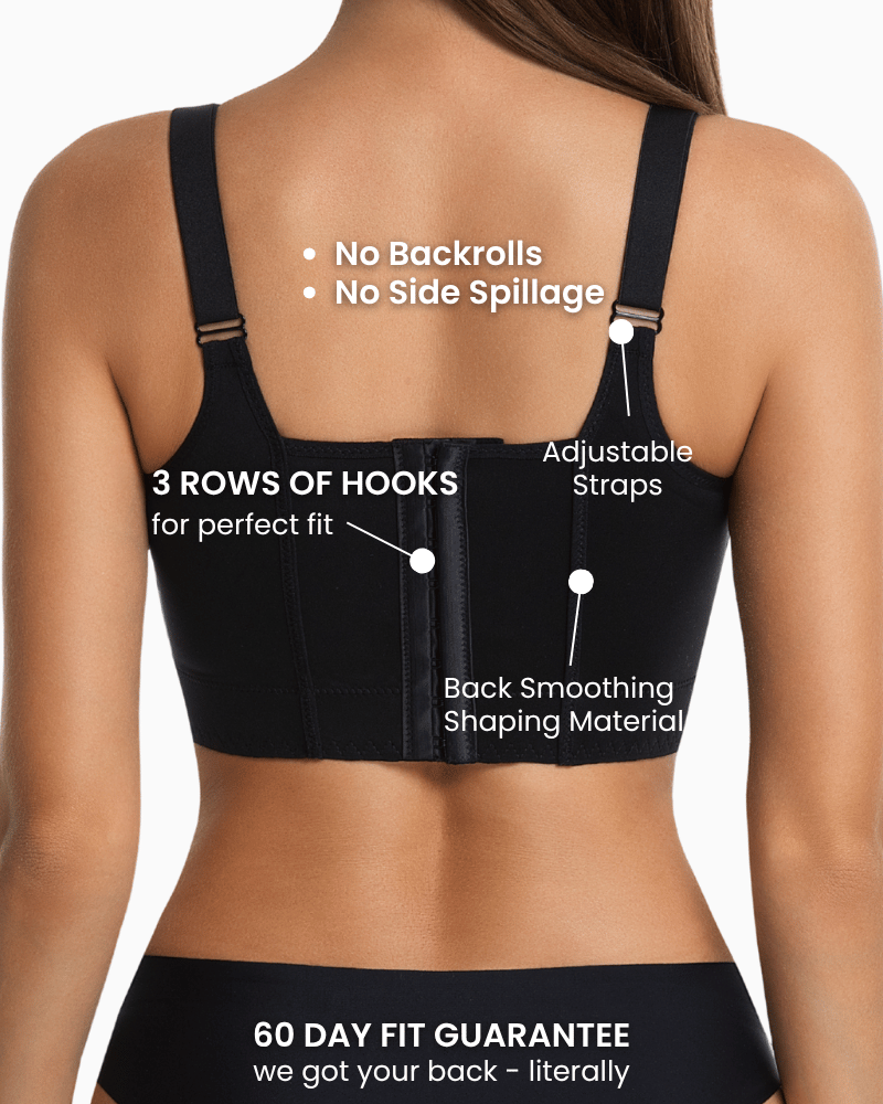 Push up Back Smoothing Shaping Bra
