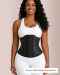 Sculpting W-Curve Waist Trainer Corset with Adjustable Hooks