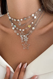 Multi-Layer Alloy Necklace – Sweet Stacked Style