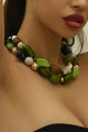 Collar Bohemio Bosque de Resina | Colgante inspirado en la naturaleza