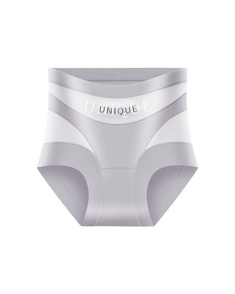 High-Waisted Seamless Ice Silk Shaping Briefs (6 Pack)