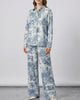 Dark Blue Print