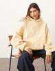 Women's Oversized Fleece Hoodie Casual Pullover Sweatshirt with Pocket