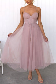 Chiffon Sleeveless Maxi Dress for Parties & Special Occasions