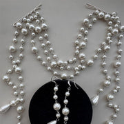 Pearl Tassel Hair Accessory for Women – Elegant Occasion Clip