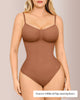 Seamless Thong Bodysuit with Tummy Control & Bust Coverage