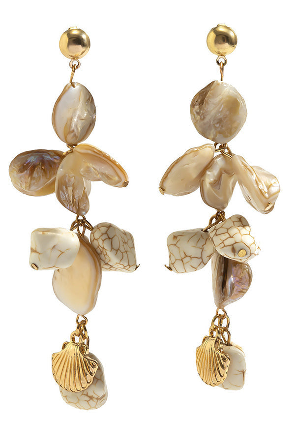 Starfish Shell & Pearl Jewelry Set – Summer Resort Style