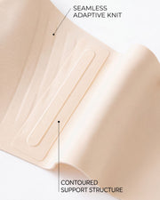 Double Front-Closure Strapless Bra