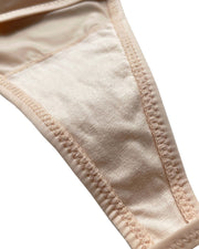 Animal Print Thin Strap Brief