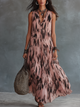 Blush Tie-Dye Sleeveless Maxi Dress | Flowy & Feminine