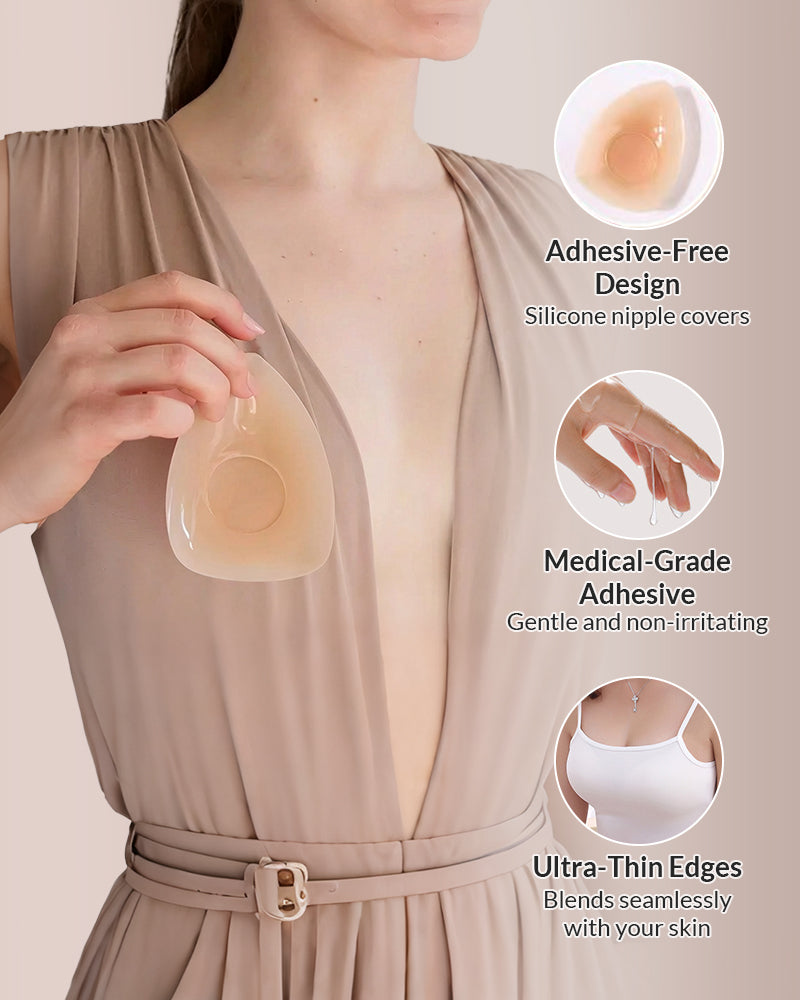 Seamless Lifting Pure Silicone Nipple Covers