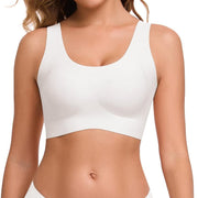 ubras Seamless Bras for Women Full Coverage Wireless Bralette Widen Straps Side Comfortable Breathable Smooth Pull On Bras Smart Size Fabric Stretchy Minimalist Basic Nude Lightweight Womenswear Soft Everyday Bra #summervibes