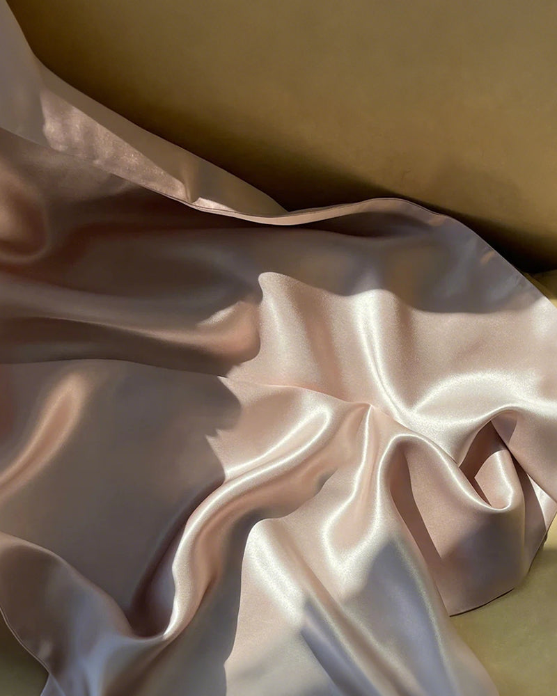 Satin Pillowcase with Cooling Ice Silk Technology