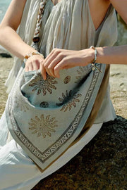 Bohemian Tassel Crossbody Bag – Printed Vacation Bag