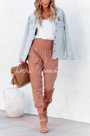 Women's Loose Fit Pocketed Joggers – Ankle Length